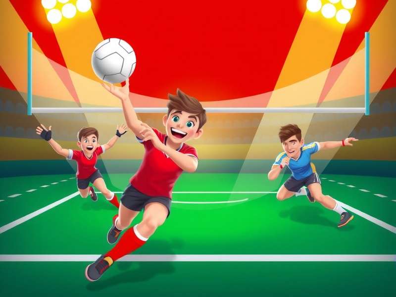 Volley Sprint Heroes Game Banner